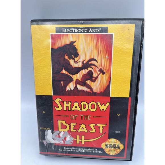 Shadow of the Beast II (Sega Genesis, 1992) TESTED! - Picture 1 of 9